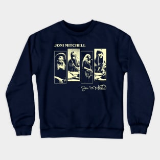 Joni Mitchell Retro Crewneck Sweatshirt